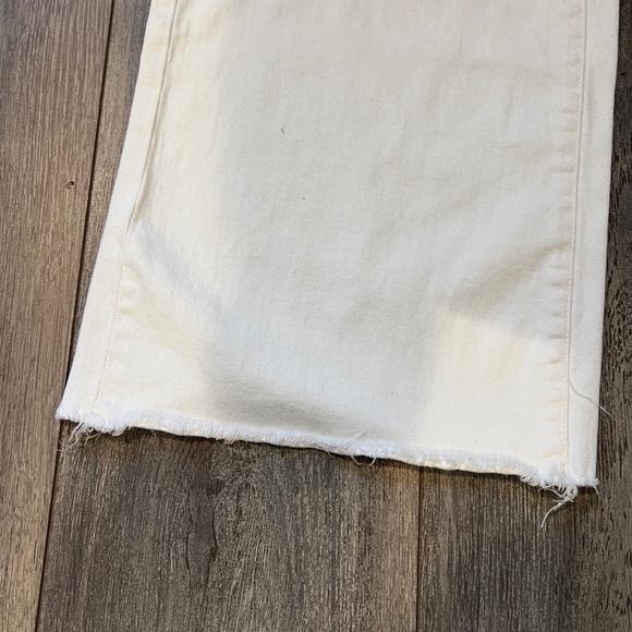 DLl1961 Hepburn Wide Leg High Rise 31" Jeans Size 29 Eggshell - Picture 10 of 10